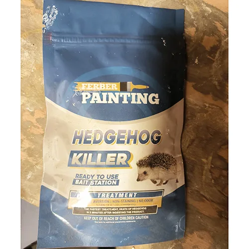 Prodotto antiparassitario «Hedgehog killer» (Ferber Painting)