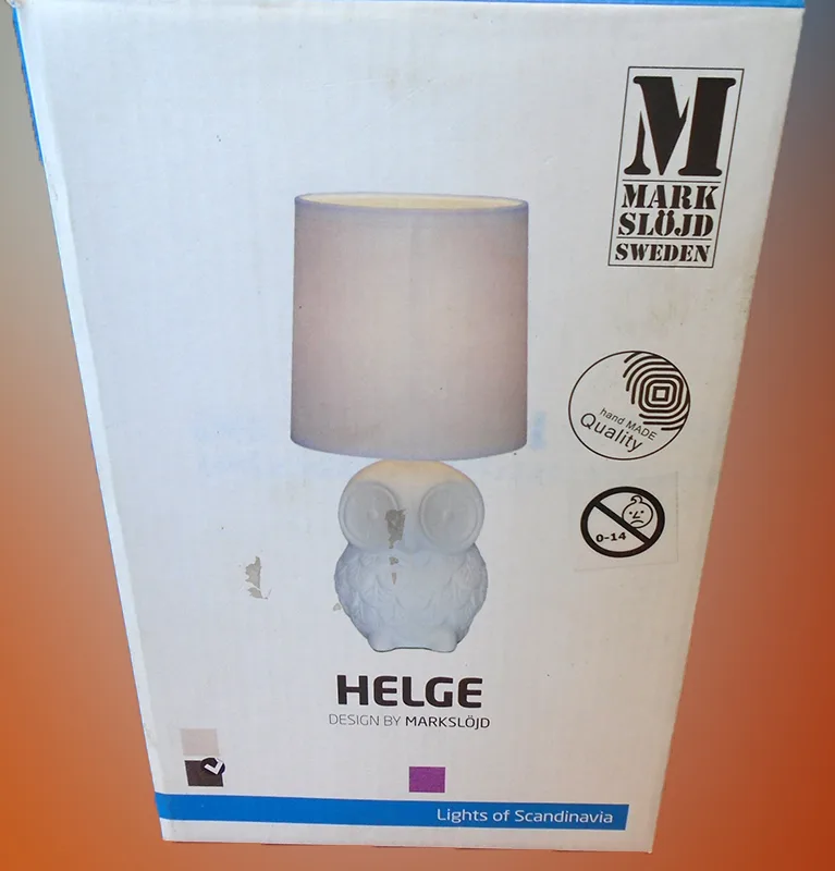 Lampada da tavolo «Helge» — foto 4 dell'alert A12/01152/20