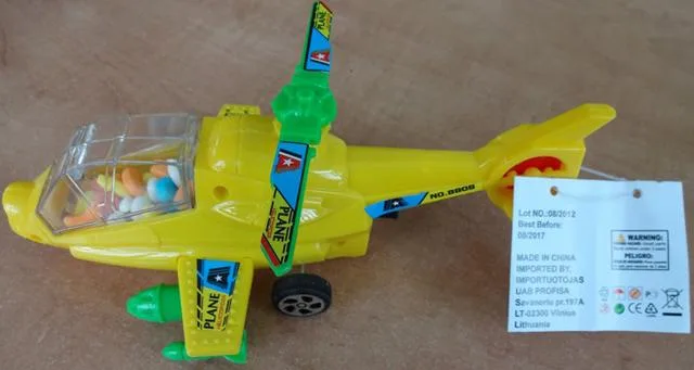 Giocattolo con dolci «Heli Tiger» (Yummy Toys)