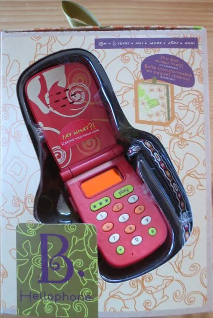 Telefono giocattolo «Hellophone» (B.)