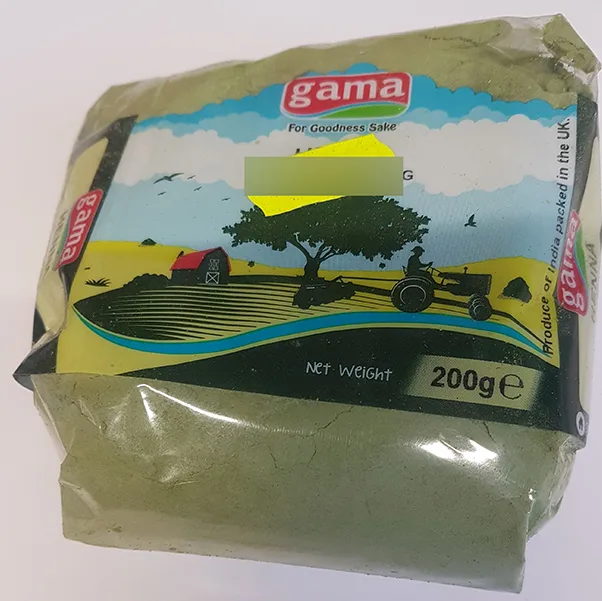 Polvere di henna «Henna Hair Colouring Kina» (Gama)