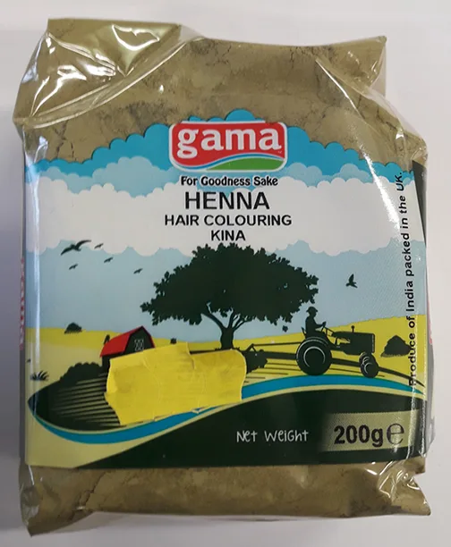 Polvere di henna «Henna Hair Colouring Kina» — foto 3 dell'alert A12/00991/20
