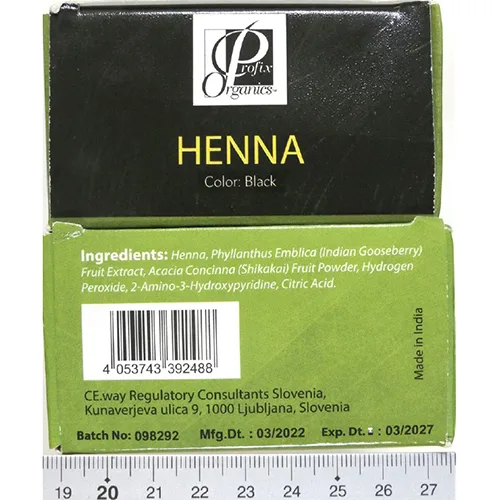Tintura per capelli «Henna Permanent Powder Hair Colour» — foto 3 dell'alert SR/01646/26
