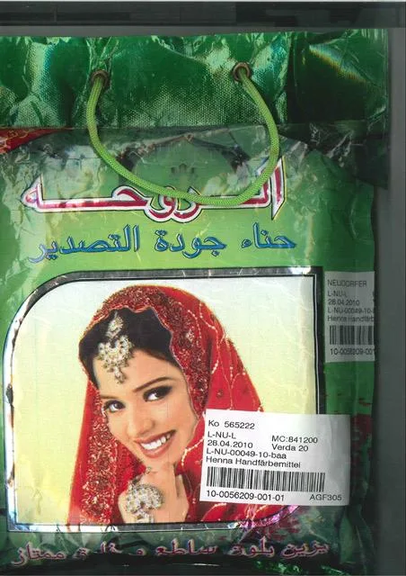 Henna pittura a mano – "Elruha Export Quality Heena" — foto 2 dell'alert 1104/10