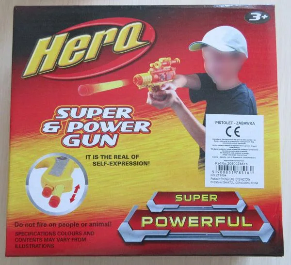 Set di pistole giocattolo «Hero - Super & Power Gun» — foto 4 dell'alert A12/1332/18