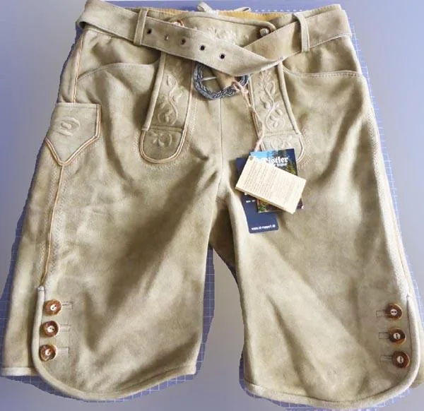 "Lederhose" ("pantaloni in pelle") «Herren-Lederhose ('men’s ‘lederhose’)» — foto 1 dell'alert A12/1366/16