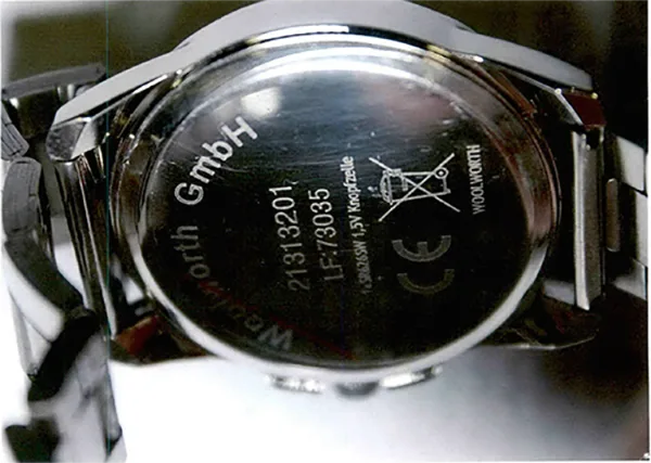 Orologio da polso «Herrenuhr» — foto 3 dell'alert A12/01292/21