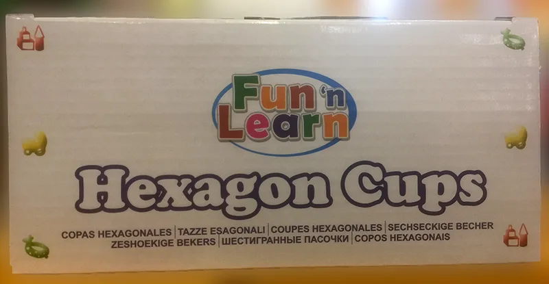 Giocattolo impilabile «Hexagonal Cups» — foto 4 dell'alert A12/00595/20