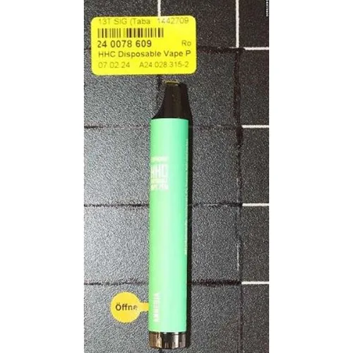 Sigaretta elettronica «HHC Disposable Vape Pen Amnesia, Gelato, Zkittlez» — foto 2 dell'alert A12/01465/24