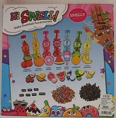 Set di gioielleria giocattolo «Hi Swell! Make Scented Accessories Jewelry Design Super set» — foto 2 dell'alert A12/00147/21