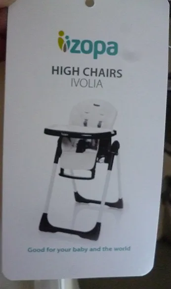 Seggiolone per bambini «High Chairs IVOLIA» (ZOPA)