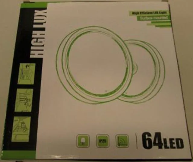 Plafoniera o parete «High Lux 64 LED» — foto 3 dell'alert A12/1647/14