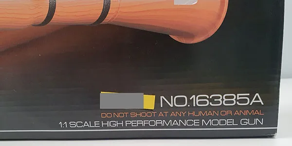 Pistola giocattolo «High Performance Model Gun» — foto 5 dell'alert A12/01663/23