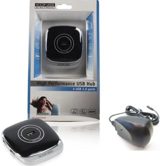Alimentatore con porte USB «High Performance USB Hub» (König)