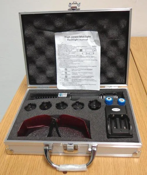 Puntatore laser «High Power Blue Laser Pointer» — foto 1 dell'alert A12/1738/16