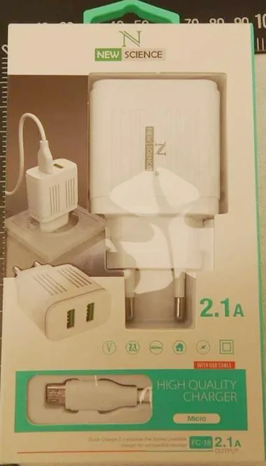 Caricabatterie USB «HIGH QUALITY CHARGER (CARGADOR)» (NEW SCIENCE)