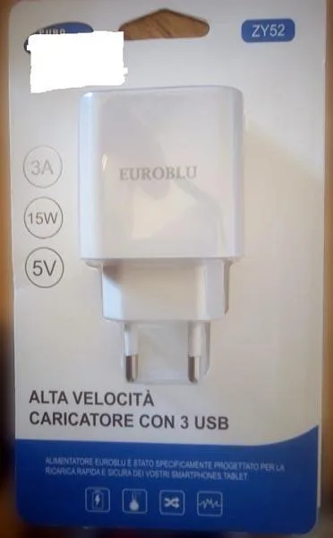 Caricabatterie USB «High Speed Charger with 3 USB» — foto 1 dell'alert A12/1649/19