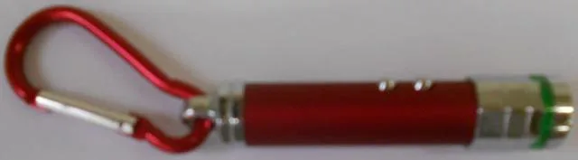 Puntatore laser «High-Tech Ultra-Glowlite - Led Key Chain» — foto 1 dell'alert A12/1407/12