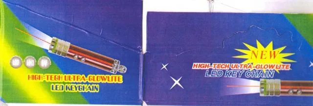 Puntatore laser «High-Tech Ultra-Glowlite - Led Key Chain» — foto 2 dell'alert A12/1407/12