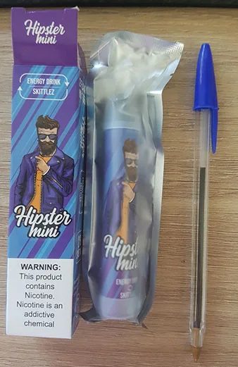 Sigaretta elettronica usa e getta «Hipster Mini 2% Salt Nic 2ml (2 flavours in 1 device)» (Hipster Mini)