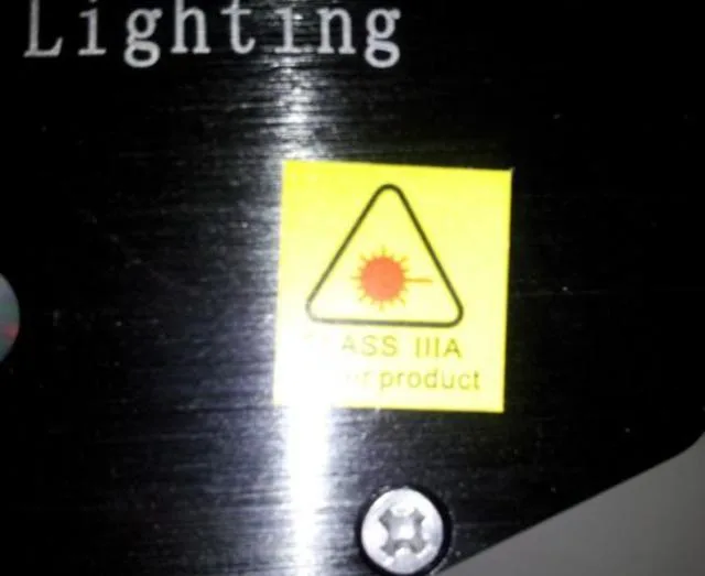 Proiettore laser «Holographic Laser Star Projector / Mini Laser Stage Lighting» — foto 3 dell'alert A12/1838/12