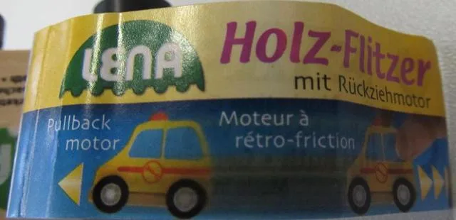 Auto giocattolo in legno «Holz-Flitzer» — foto 2 dell'alert A12/1104/14