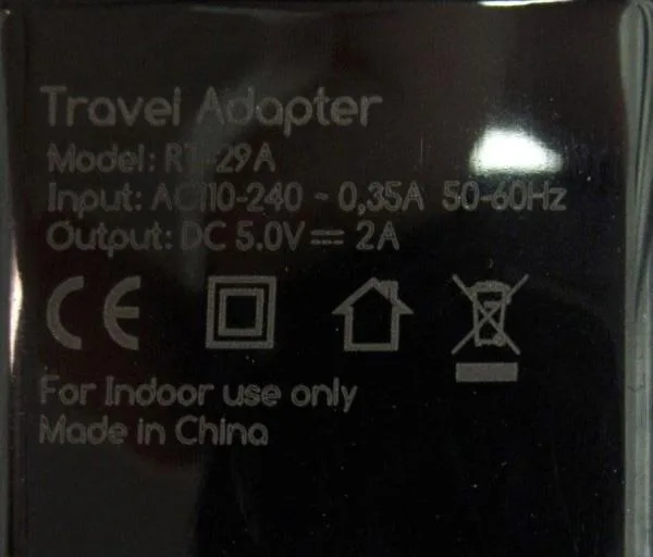 Caricabatterie USB «Home charger» — foto 3 dell'alert A12/1255/18