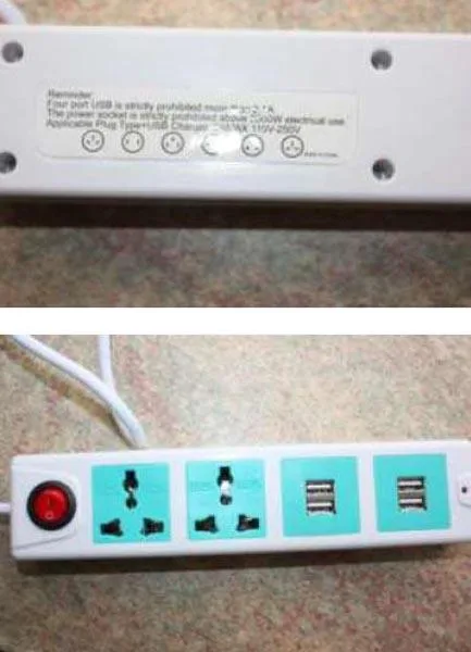 Cavo di estensione «Home Power Socket + USB Charger» — foto 2 dell'alert A12/1627/15