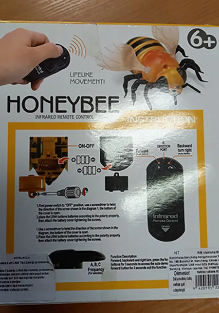 Api radiocomandate (a distanza) «HONEYBEE» — foto 4 dell'alert A12/00102/22