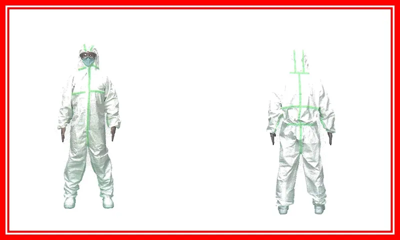 Tuta protettiva «Hooded Jumpsuit Protective Clothing» (Beast)