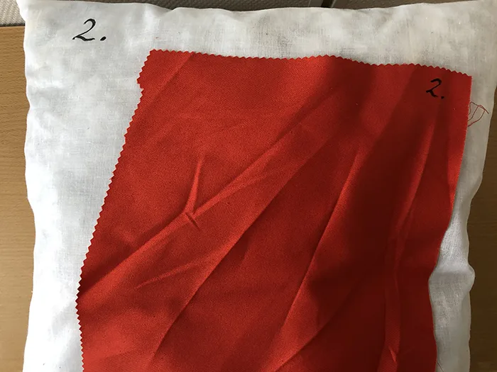 Jumpbag «Hoppsäck röd 100% bomull (twill)»