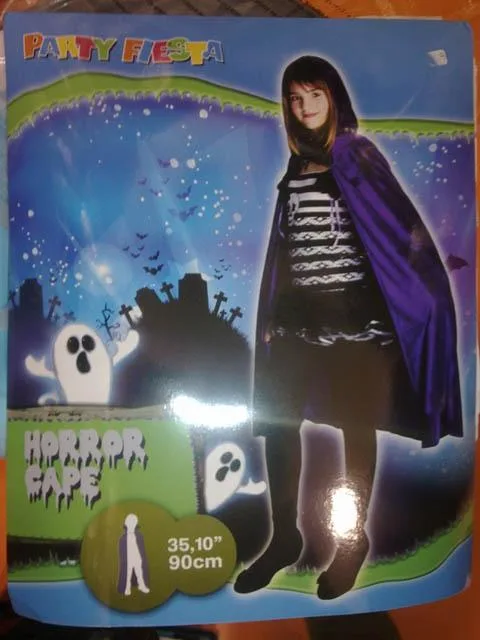 Costume del Capo «Horror Cape» (Party Fiesta)