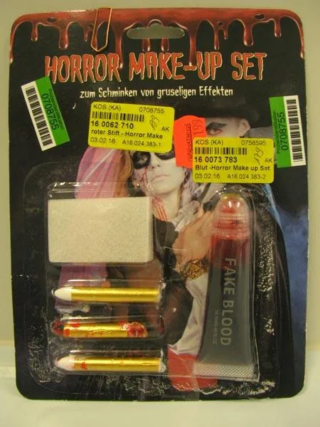 Trucco di fantasia «Horror Make-up Set» — foto 1 dell'alert A12/0446/16
