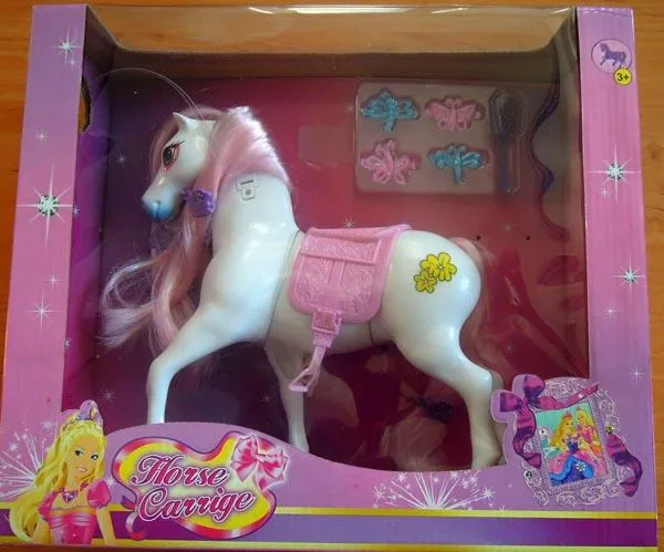 Giocattolo di plastica «Horse Carrige» (Rappa)