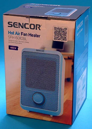 Riscaldatore del ventilatore «Hot Air Fan Heater» (Sencor)