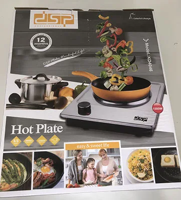 Piastra calda «Hot-plate» — foto 2 dell'alert A12/00445/21
