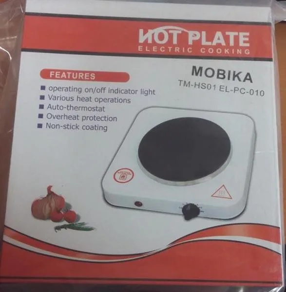 Piastra calda «HOT PLATE ELECTRIC COOKING» (MOBIKA)