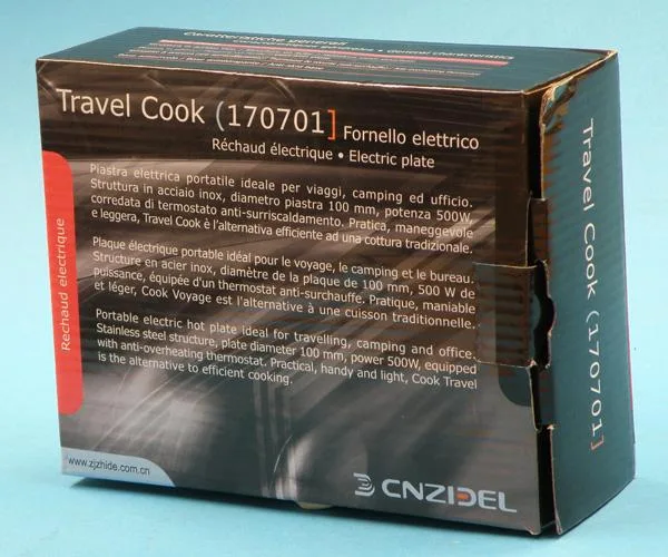Piastra calda di viaggio «HOT PLATE Travel Cook» — foto 3 dell'alert A12/1168/19