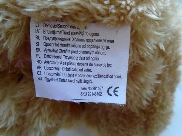 Peluche giocattolo «HUG me HONEY» — foto 3 dell'alert A11/0044/19