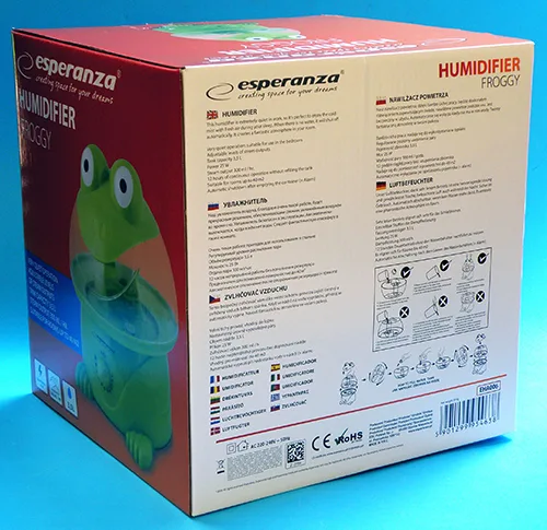 Umidificatore dell'aria «HUMIDIFIER FROGGY / PÁRÁSÍTÓ» — foto 2 dell'alert A12/00184/21