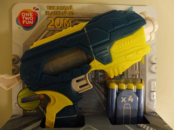 Pistola giocattolo «Hunter» (One Two Fun)
