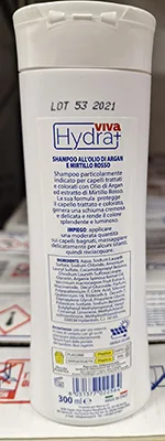 Shampoo «Hydra viva Shampoo capelli colorati» — foto 3 dell'alert A12/00510/23