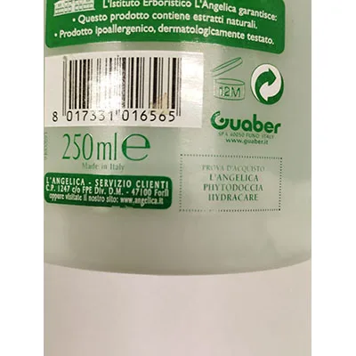 Crema doccia «Hydracare» — foto 2 dell'alert A12/03615/24