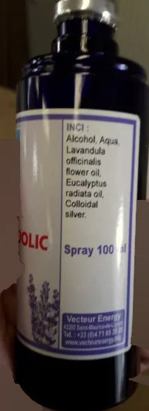 Disinfettante per le mani «HYDROALCOOLIC Antibactérien» — foto 2 dell'alert A12/00914/20