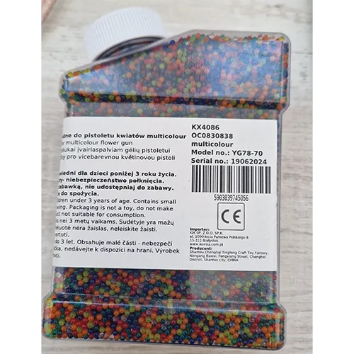 Perle espandibili «Hydrogel gun pellets for pistols» — foto 2 dell'alert SR/01709/26