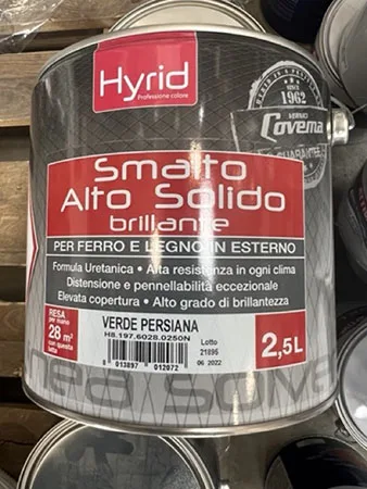 Vernice «HYRID SMALTO ALTO SOLIDO SATINATO, 2)HYRID SMALTO ALTO SOLIDO BRILLANTE,  3)PY4 SMALTO G…» — foto 4 dell'alert A12/02001/23