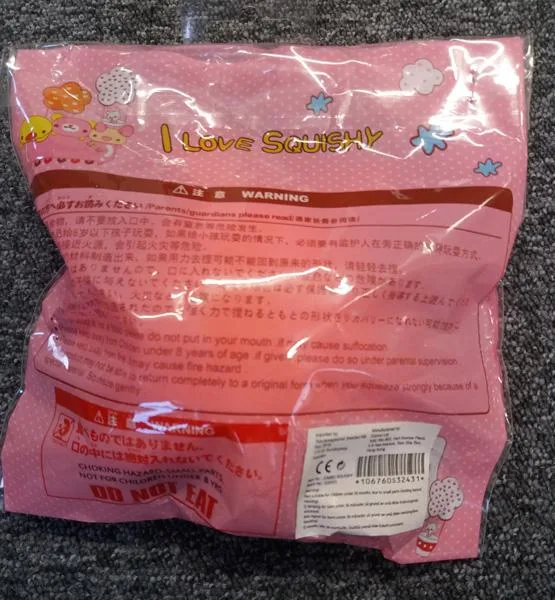 Giocattolo di spremere «I Love Squishy» — foto 2 dell'alert A12/0917/18