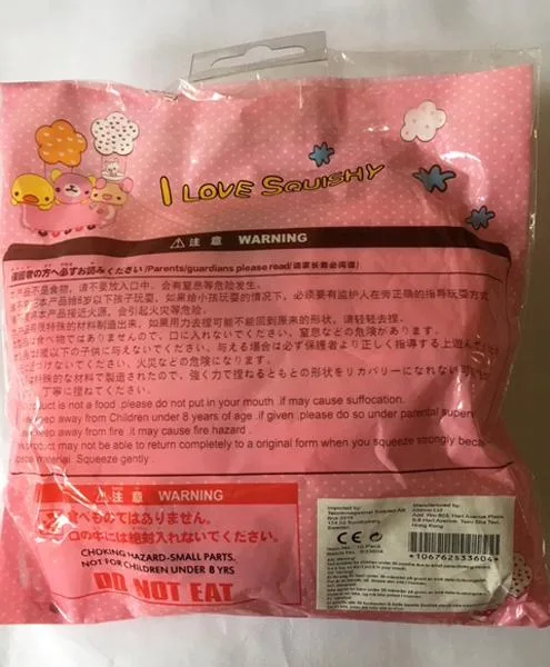 Giocattolo spremuto «I Love Squishy» — foto 2 dell'alert A12/1031/19