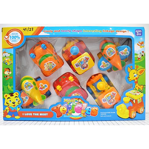 Set di veicoli giocattolo «I LOVE THE MOST» (Mini vehicles - lovely funny toys)