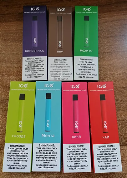 Sigaretta elettronica usa e getta «ICE» — foto 1 dell'alert A12/00084/22